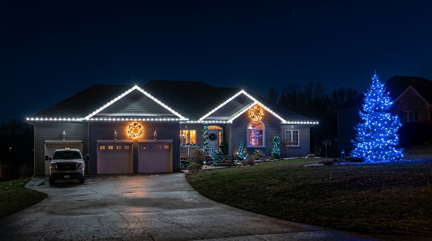 How to Install Christmas Lights: DIY vs. Hiring a Pro